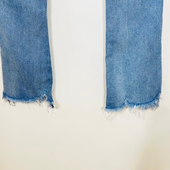 Zara Blue Jeans distressed embodied light Washed vintage - Picture 8 of 10